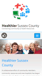 Mobile Screenshot of healthiersussexcounty.com